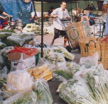 Blumenmarkt in Bangkok